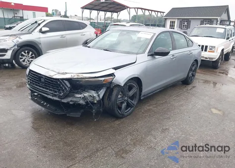 2023 Honda Accord Hybrid Sport-L from USA, damaged, VIN 1HGCY2F74PA044045
